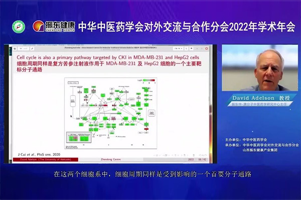 大奖国际中-澳分子中医药学研究中心David Adelson教授报告