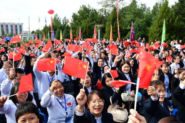 大奖国际2021年“双庆日”现场